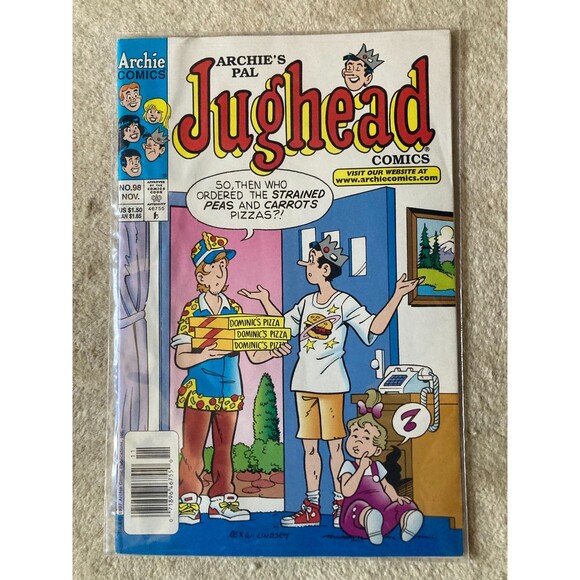 Vintage 90s Jughead Comic Lot 1990s Archie Comics Veronica Lodge Betty Cooper - Picture 4 of 6
